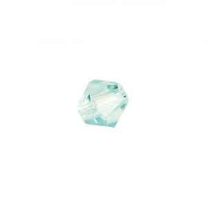 Rico Design Glasschliff-Raute Perlen 6mm 12 Stück mint