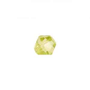 Rico Design Glasschliff-Raute Perlen 4mm 20 Stück zitrin