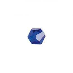 Rico Design Glasschliff-Raute Perlen 4mm 20 Stück blau