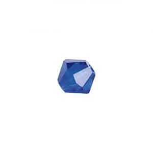 Rico Design Glasschliff-Raute Perlen 6mm 12 Stück blau