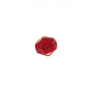 Rico Design Glasschliff-Raute Perlen 4mm 20 Stück bordeaux