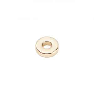 Rico Design Scheibe rund gold 6mm 35 Stück