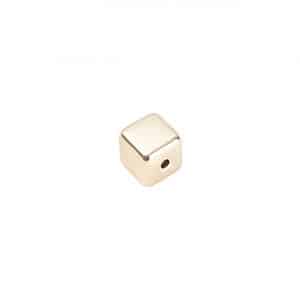 Rico Design Würfel gold 6x6mm 45 Stück