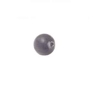 Rico Design Catseye rund Perlen 6mm 25 Stück grau