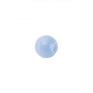 Rico Design Catseye rund Perlen 6mm 25 Stück blau