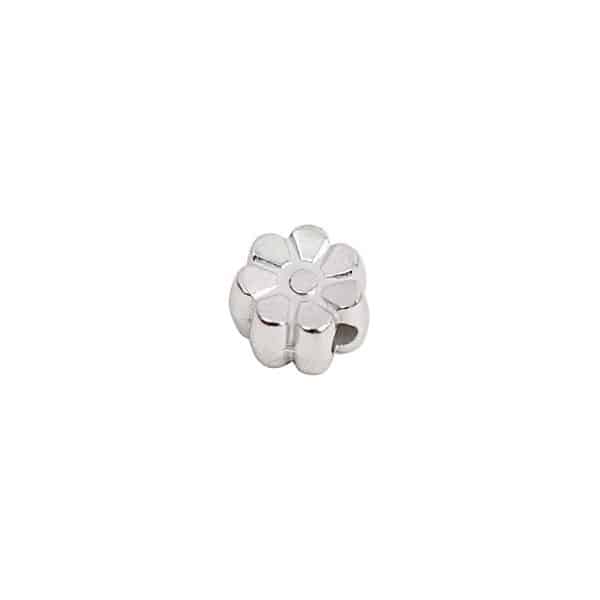 Rico Design 30 Blumen silber 6mm