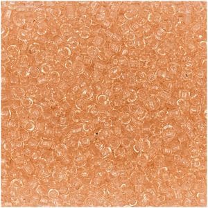 Rico Design Rocailles Perlen 2mm 14g rosa transparent