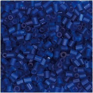 Rico Design Rocailles 2cut Perlen 2mm 14g royalblau matt