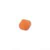 Rico Design Glasschliff-Raute Perlen 4mm 20 Stück orange opak