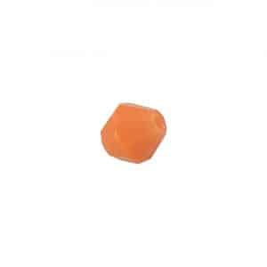 Rico Design Glasschliff-Raute Perlen 4mm 20 Stück orange opak