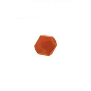 Rico Design Glasschliff-Raute Perlen 6mm 12 Stück orange opak