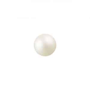 Rico Design Renaissance-Perlen 8mm 25 Stück weiß matt