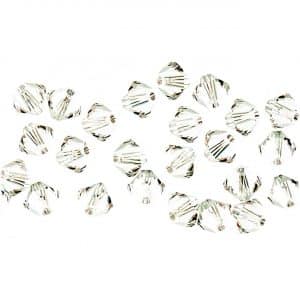 Swarovski® Glasschliff-Perle crystal 4mm 25 Stück