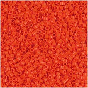 Rico Design itoshii tube Perlen 2mm 7g orange opak