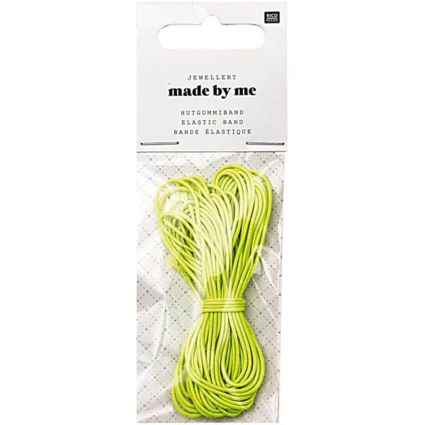 Rico Design Hutgummiband 1mm 5m neon gelb