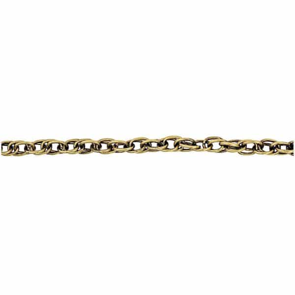 Jewellery Made by Me Gliederkette gold antik 9mm 1m