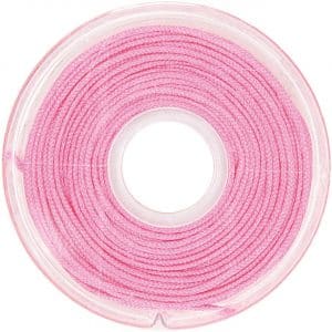 Rico Design Makrameeband 1mm 10m neon pink