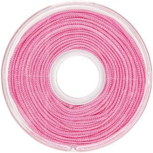 Rico Design Makrameeband 1mm 10m pink