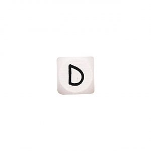 Rico Design Buchstaben Würfel D