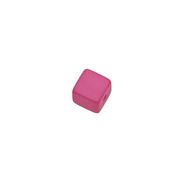 Rico Design Polaris Würfel 8x8mm 5 Stück pink