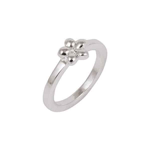 Rico Design Ring mit Blume 16mm 20 mm