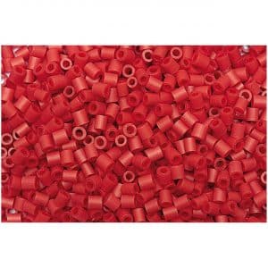 Rico Design Bügelperlen 5x5mm ca. 1000 Stück rot