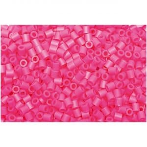 Rico Design Bügelperlen 5x5mm ca. 1000 Stück pink