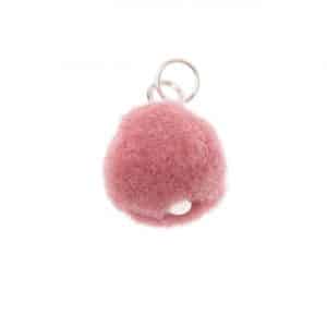 Mix it Up - Jewellery Mini-Pompon 12mm silber-lila