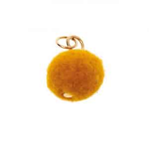 Mix it Up - Jewellery Mini-Pompon 12mm gold-senf