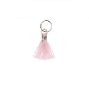 Mix it Up - Jewellery Mini-Quaste 11mm silber-rosa