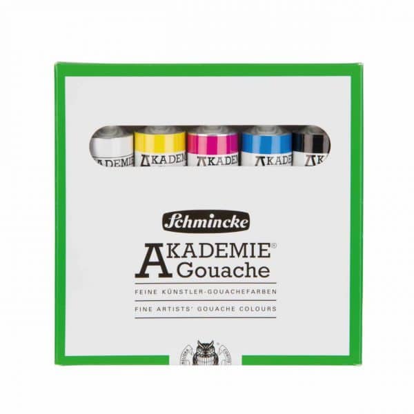 Schmincke Akademie Gouache Kartonset 5x20ml