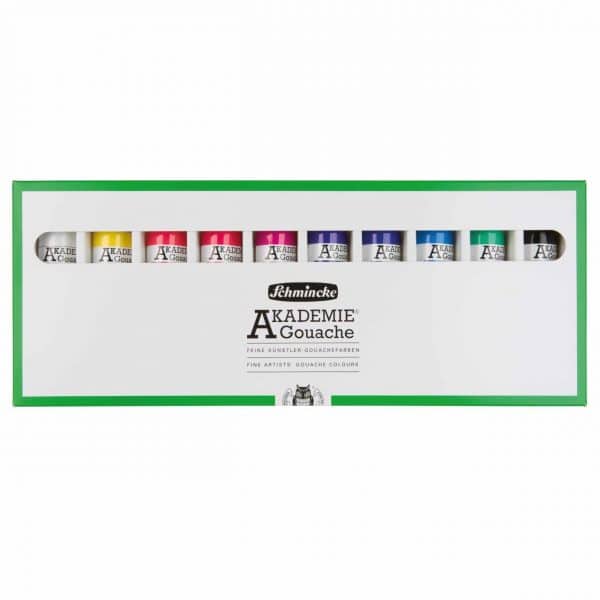 Schmincke Akademie Gouache Kartonset 10x60ml