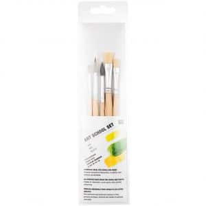 Rico Design Pinsel College Set Mix 5teilig