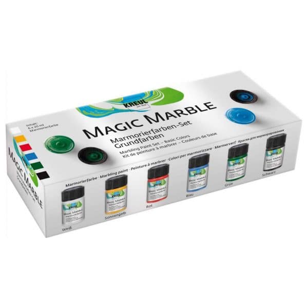 KREUL Magic Marble Marmorierfarben 6x20ml