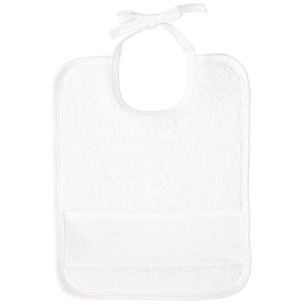 Rico Design Lätzchen weiß 23x28cm