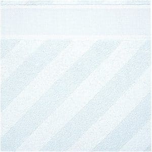 Rico Design Gästehandtuch Streifen 30x50cm blau