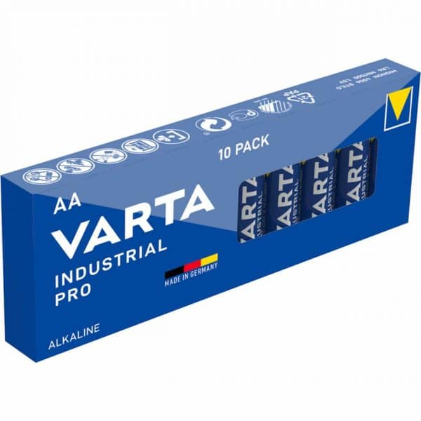 VARTA Alkaline Industrial Pro Batterie AA 10 Stück