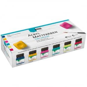 KREUL Acryl Mattfarben Set Color Living 6x20ml