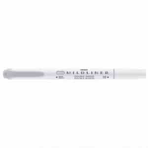 ZEBRA Mildliner Textmarker mit 2 Spitzen grau