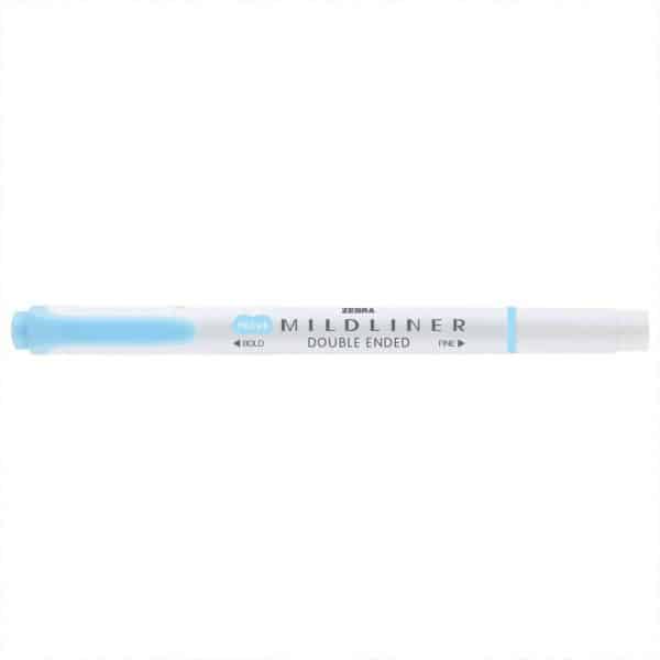 ZEBRA Mildliner Textmarker mit 2 Spitzen blau