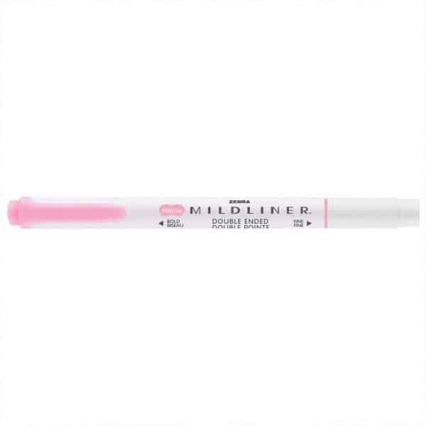 ZEBRA Mildliner Textmarker mit 2 Spitzen pink