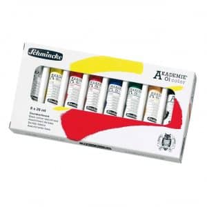 Schmincke Akademie Öl Color Set 8x20ml