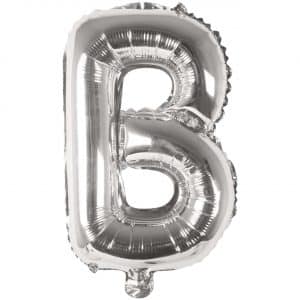 Rico Design Folienballon Buchstabe silber 36cm B