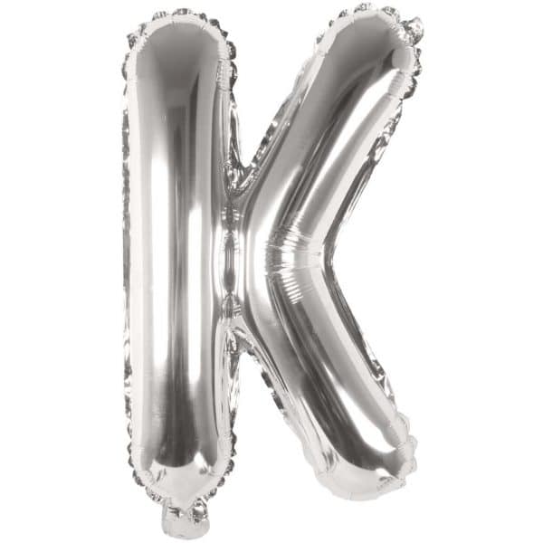 Rico Design Folienballon Buchstabe silber 36cm K