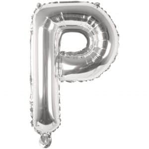 Rico Design Folienballon Buchstabe silber 36cm P