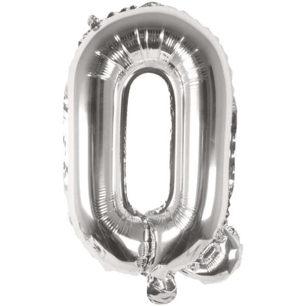 Rico Design Folienballon Buchstabe silber 36cm Q