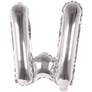 Rico Design Folienballon Buchstabe silber 36cm W