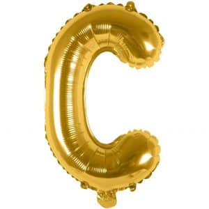 Rico Design Folienballon Buchstabe gold 36cm C