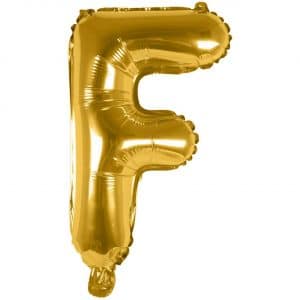 Rico Design Folienballon Buchstabe gold 36cm F
