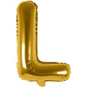 Rico Design Folienballon Buchstabe gold 36cm L